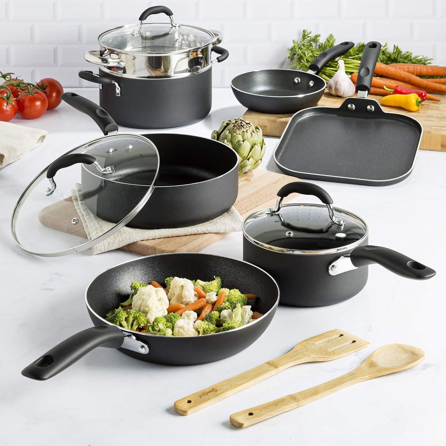 Goodful Premium Nonstick Pots and Pans Set Review