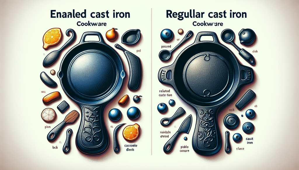 What Is Enameled Cast Iron, And How Does It Differ From Regular Cast Iron?