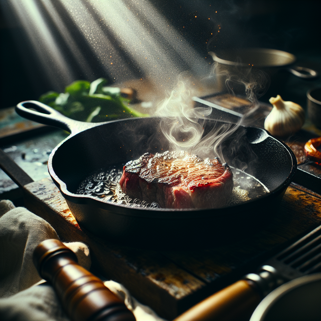 Why Cast Iron Cookware Is the Best Choice for Searing Meats