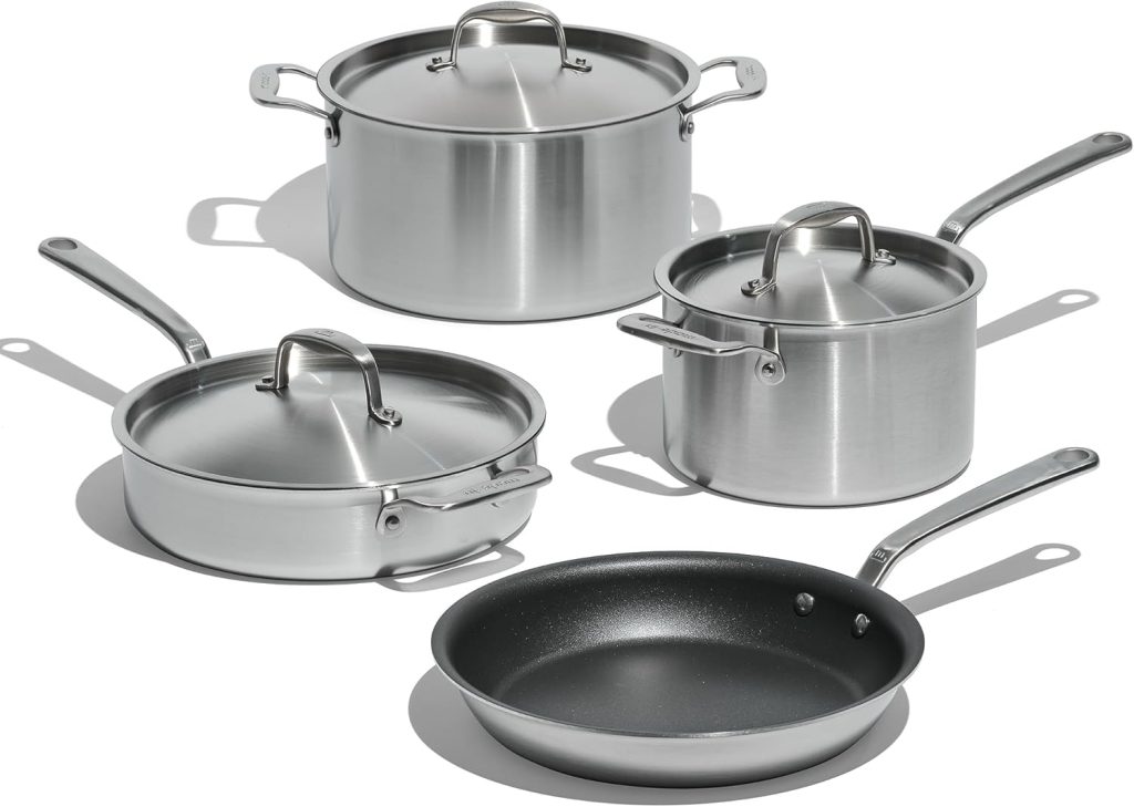 Nice Cooking Set Made In Cookware 7 Piece ProCoat Set Review | Nice Cookware