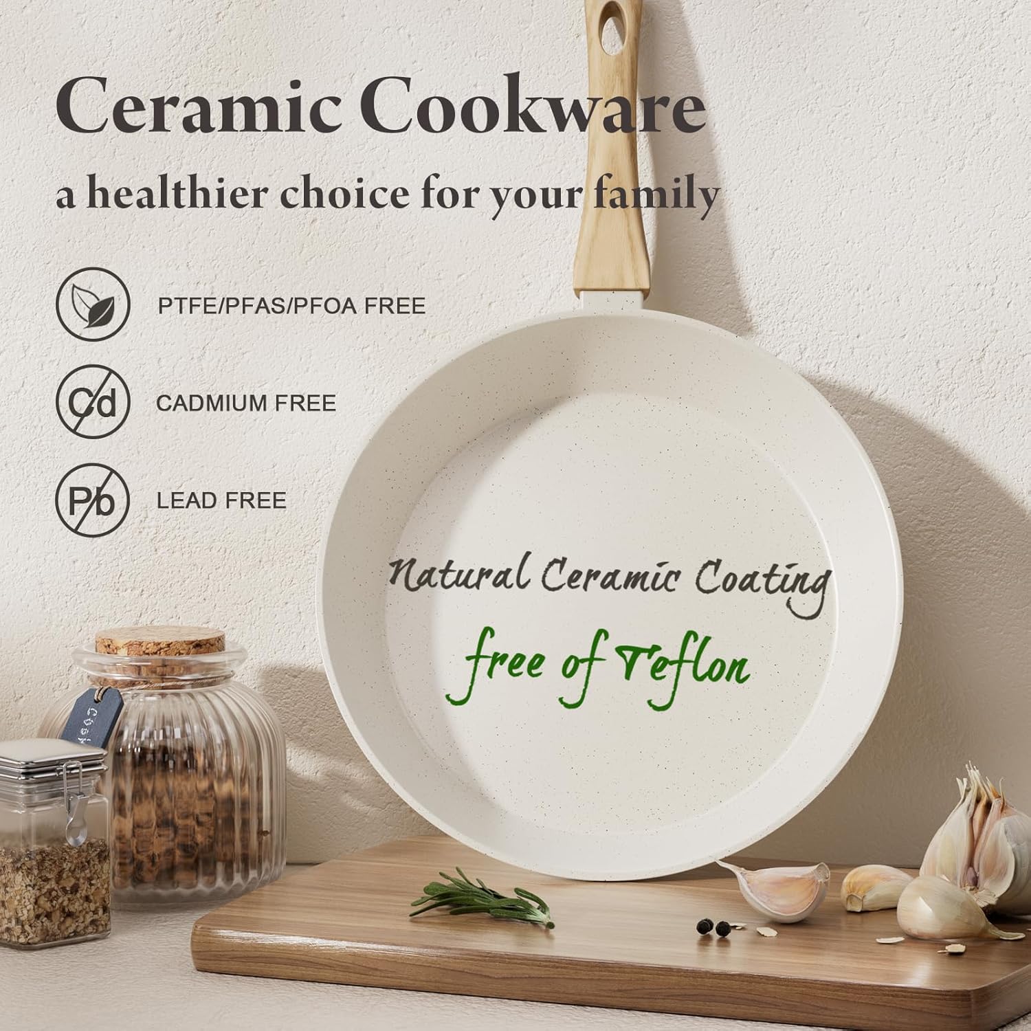 24-piece non-stick ceramic cookware set review