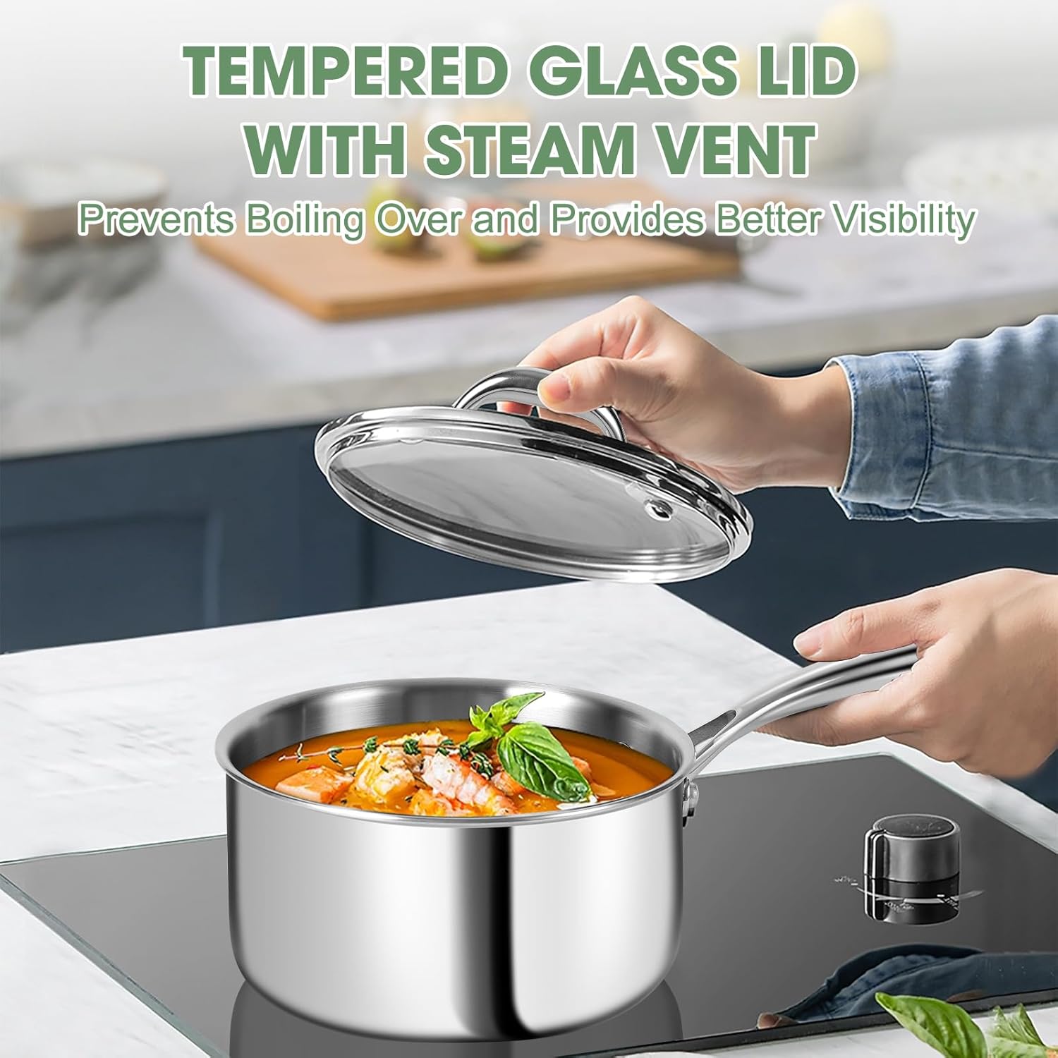 best stainless steel cookware - Nice Cookware 3 ply stainless steel 11-piece cookware set review