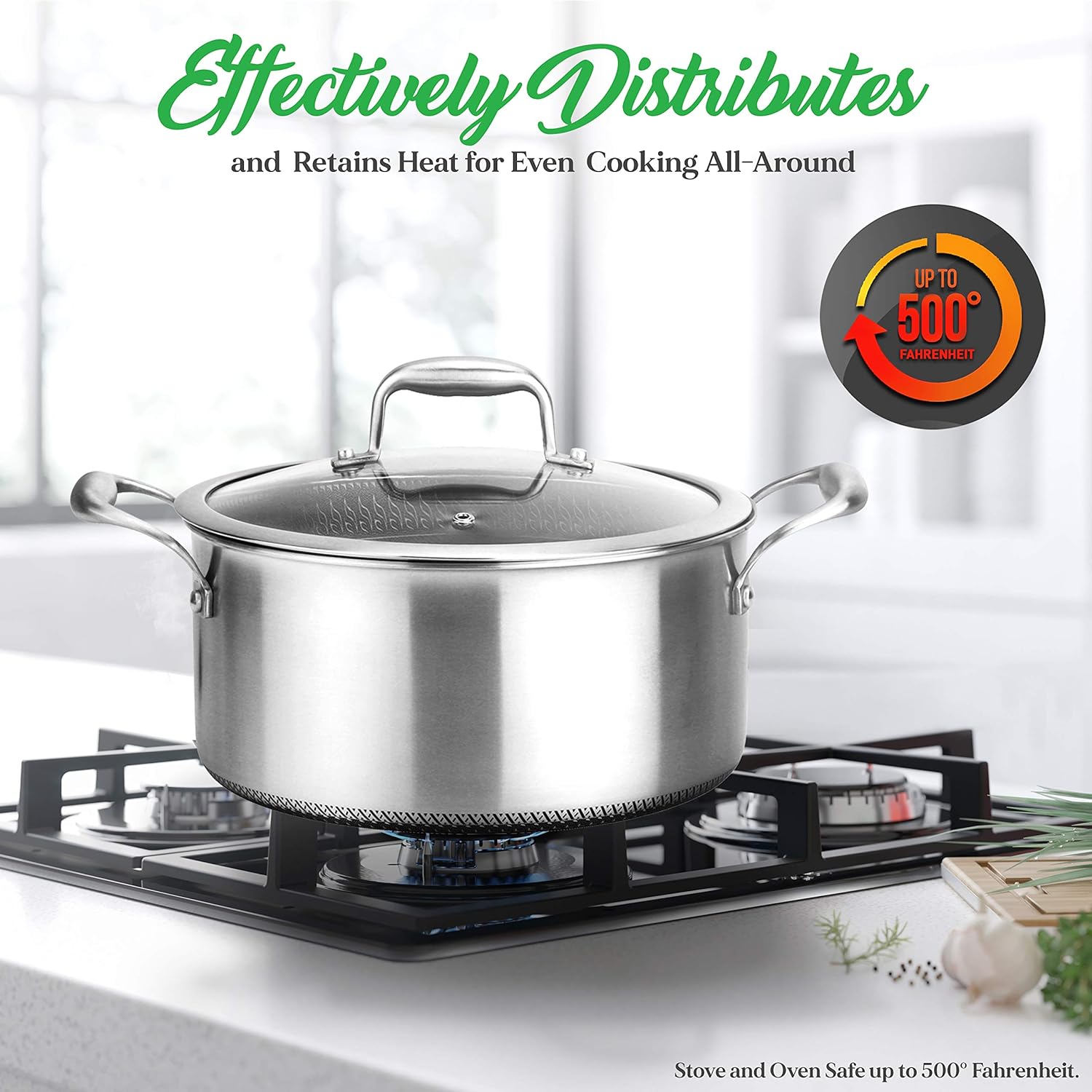 long-lasting pots and pans - Nice Cookware 8-piece triply cookware set stainless steel review