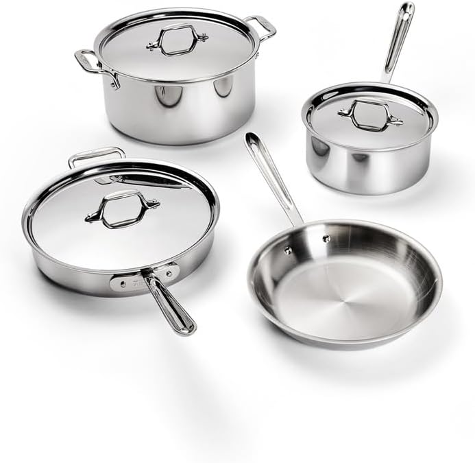 All-clad d3 3-ply 7-piece cookware set review