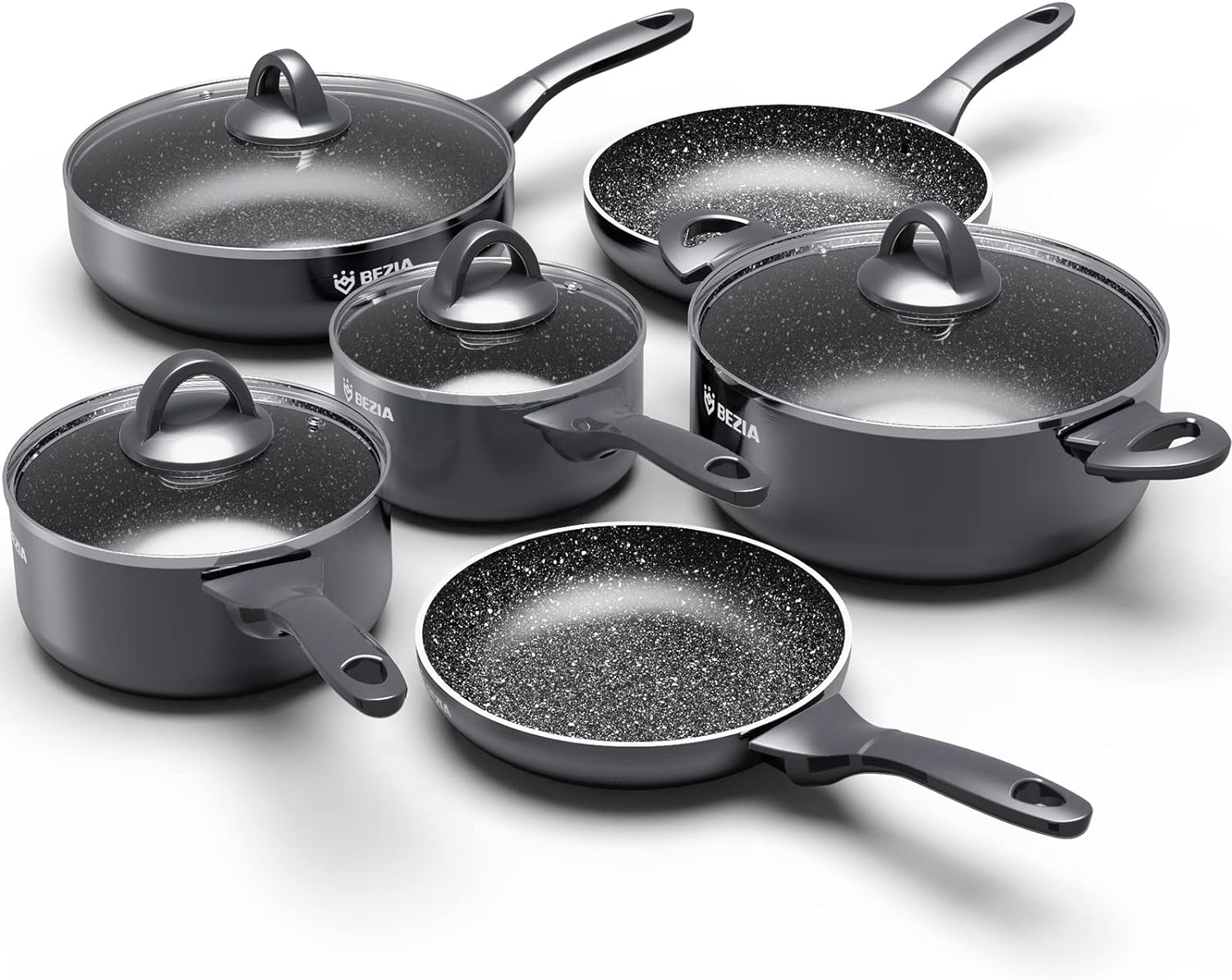 Bezia dishwasher safe nonstick cooking pans review