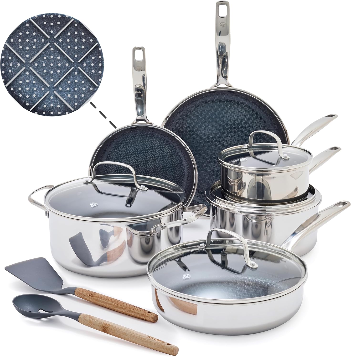 Blue Diamond Hybrid 12-Piece Cookware Set review