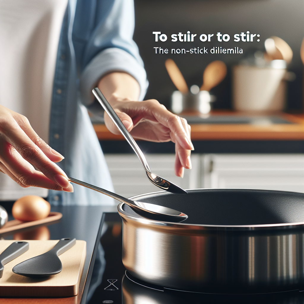 Can i use metal utensils with non-stick cookware