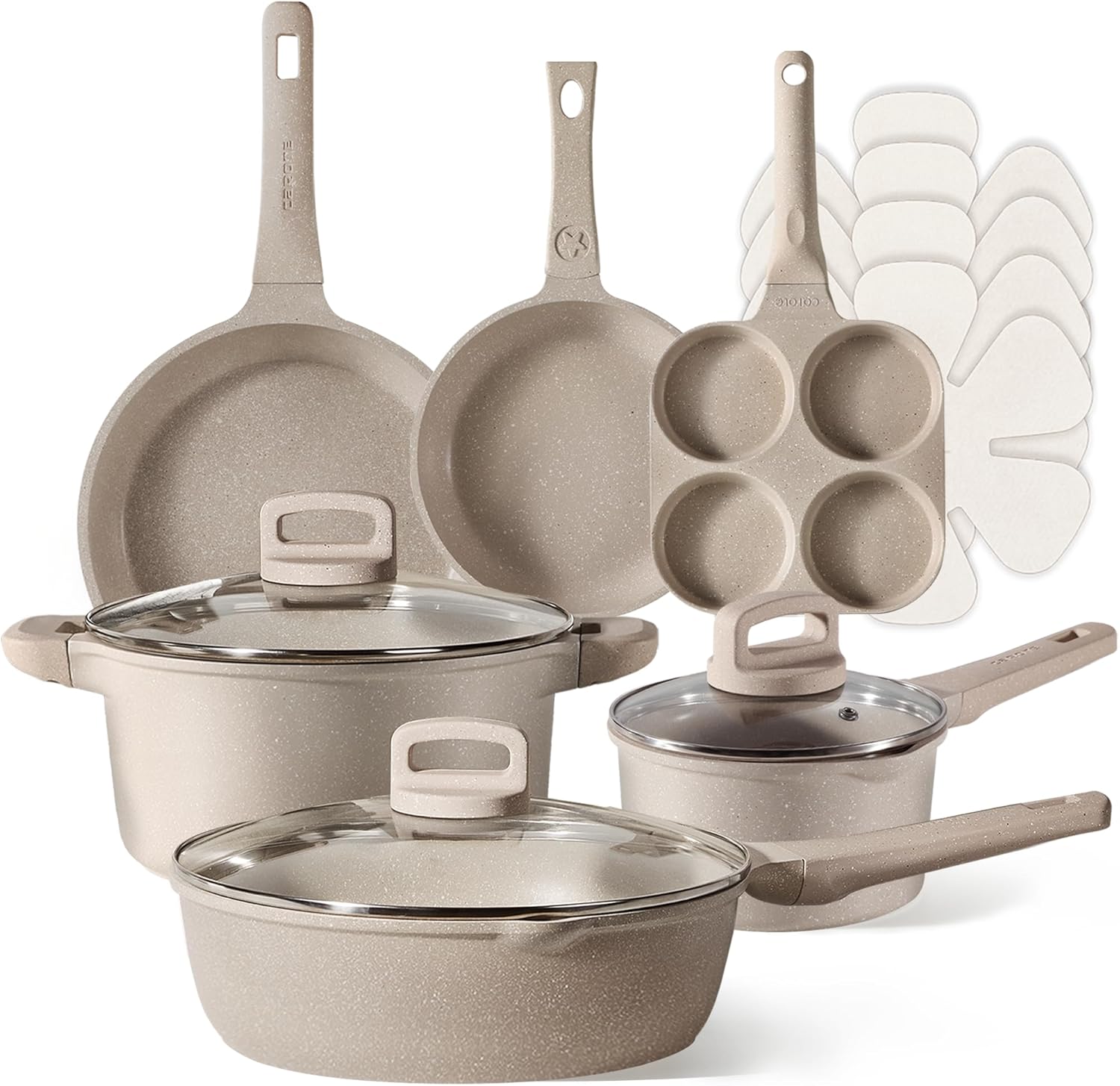 Carote 13pcs kitchen pots and pans set review