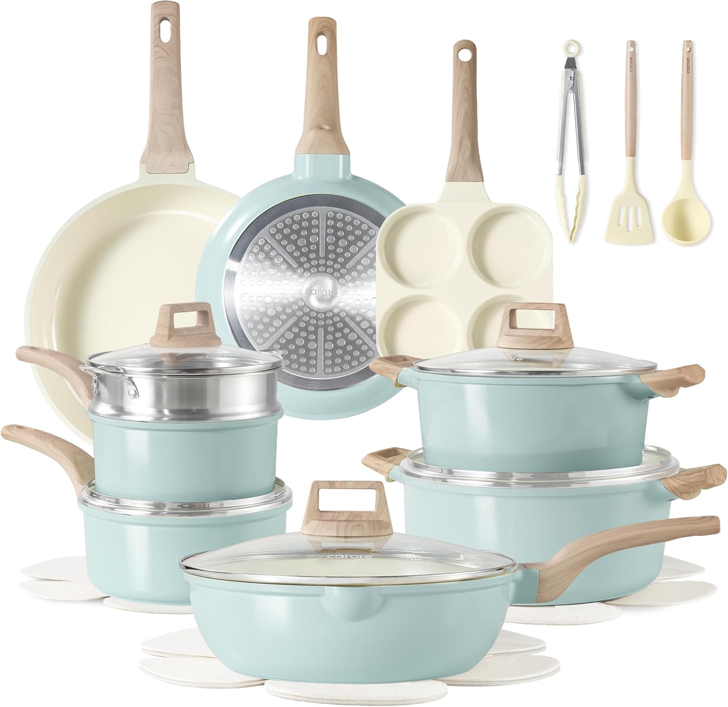 Carote 21-piece ceramic cookware set review