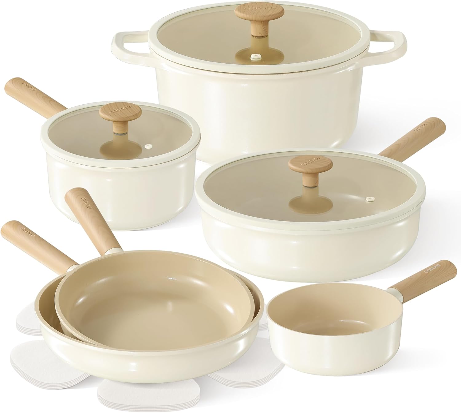 Carote ceramic pots and pans set review