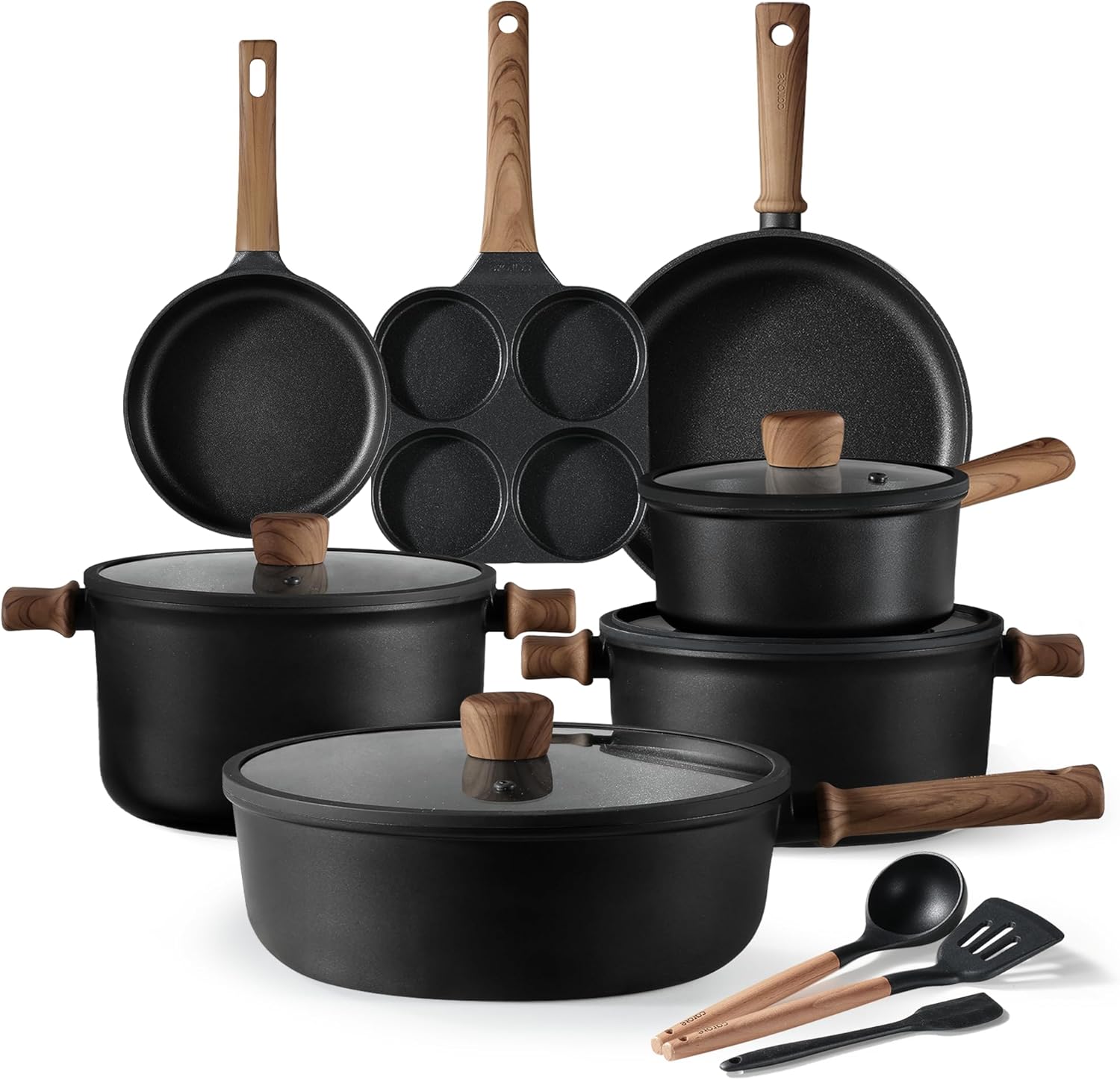 Carote nonstick cookware sets review