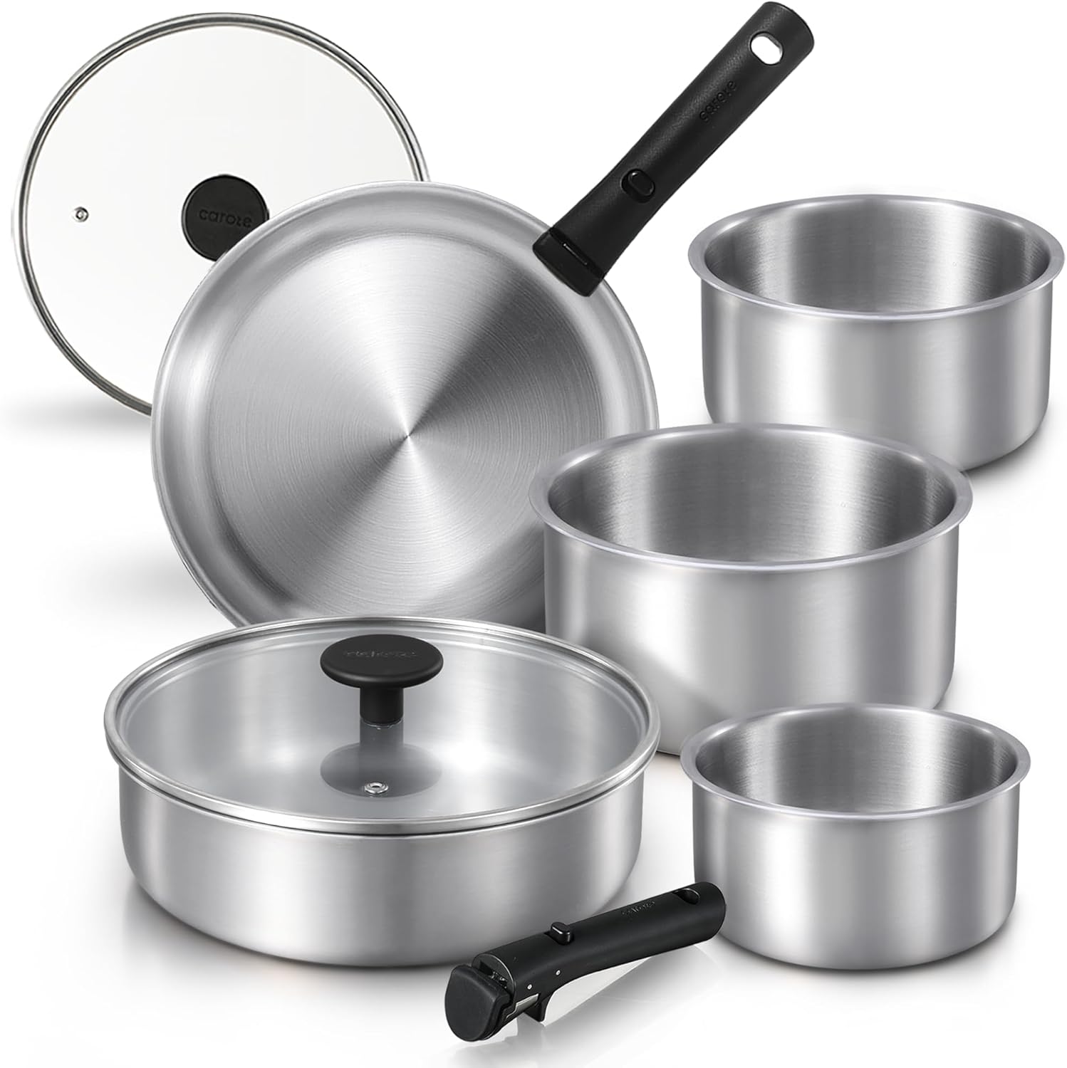 multiply clad cookware - Nice Cookware Carote pots and pans set review