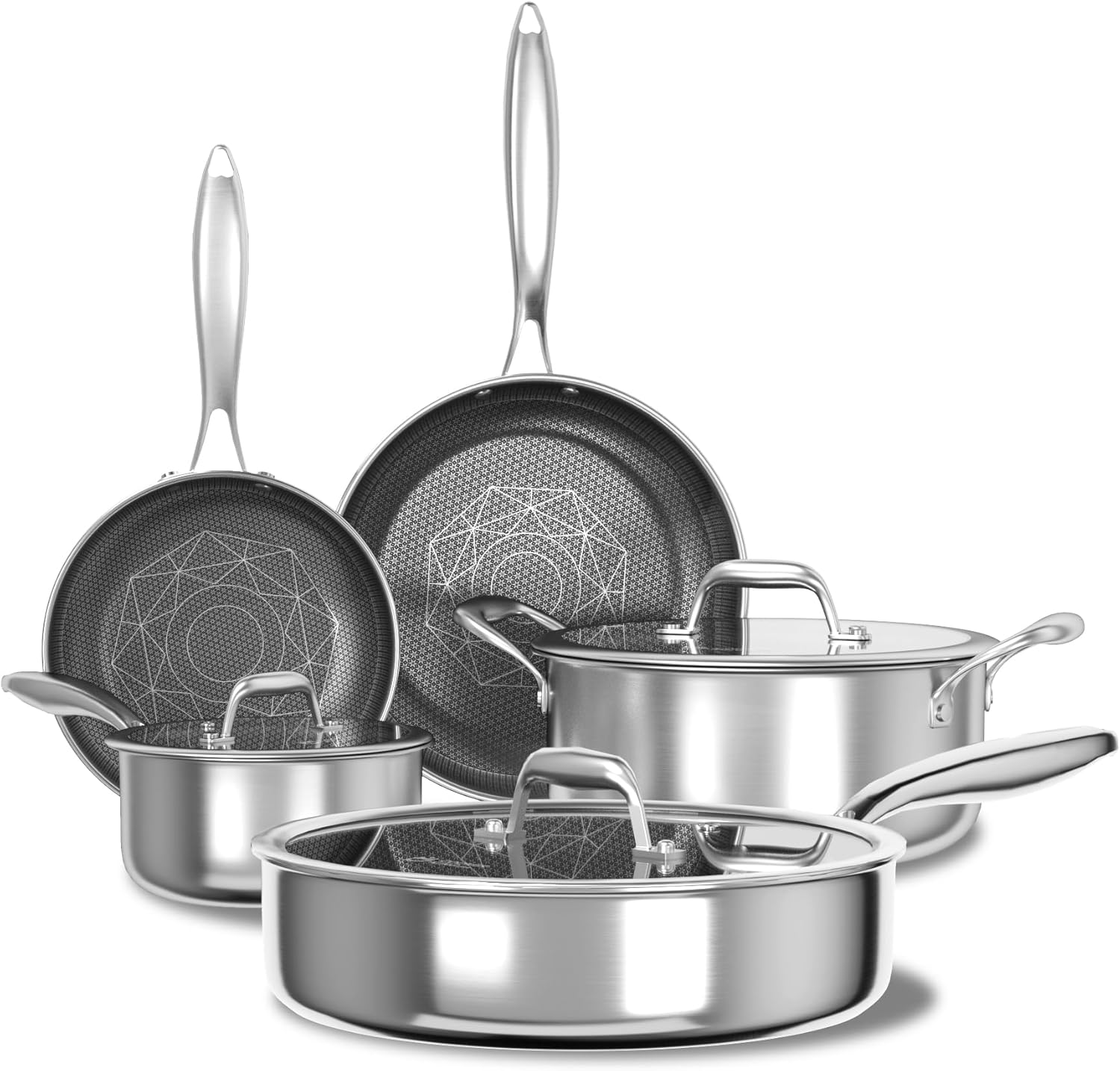 Cooker king stainless steel cookware set review