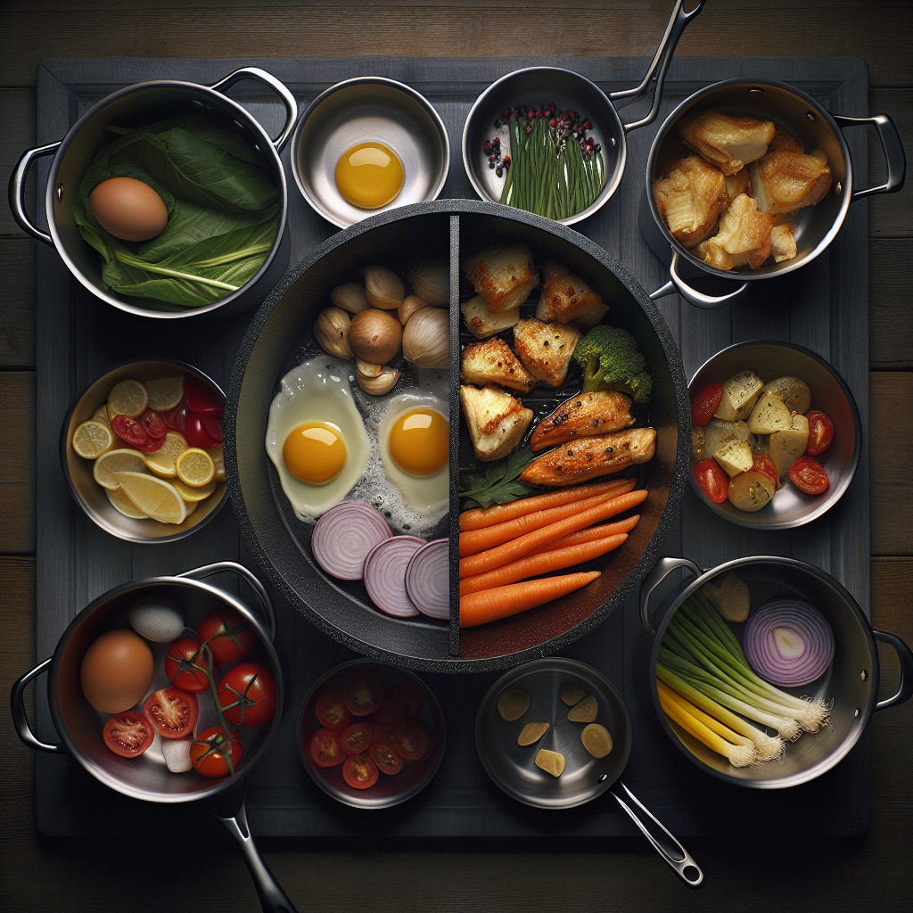 Cookware guide illustration