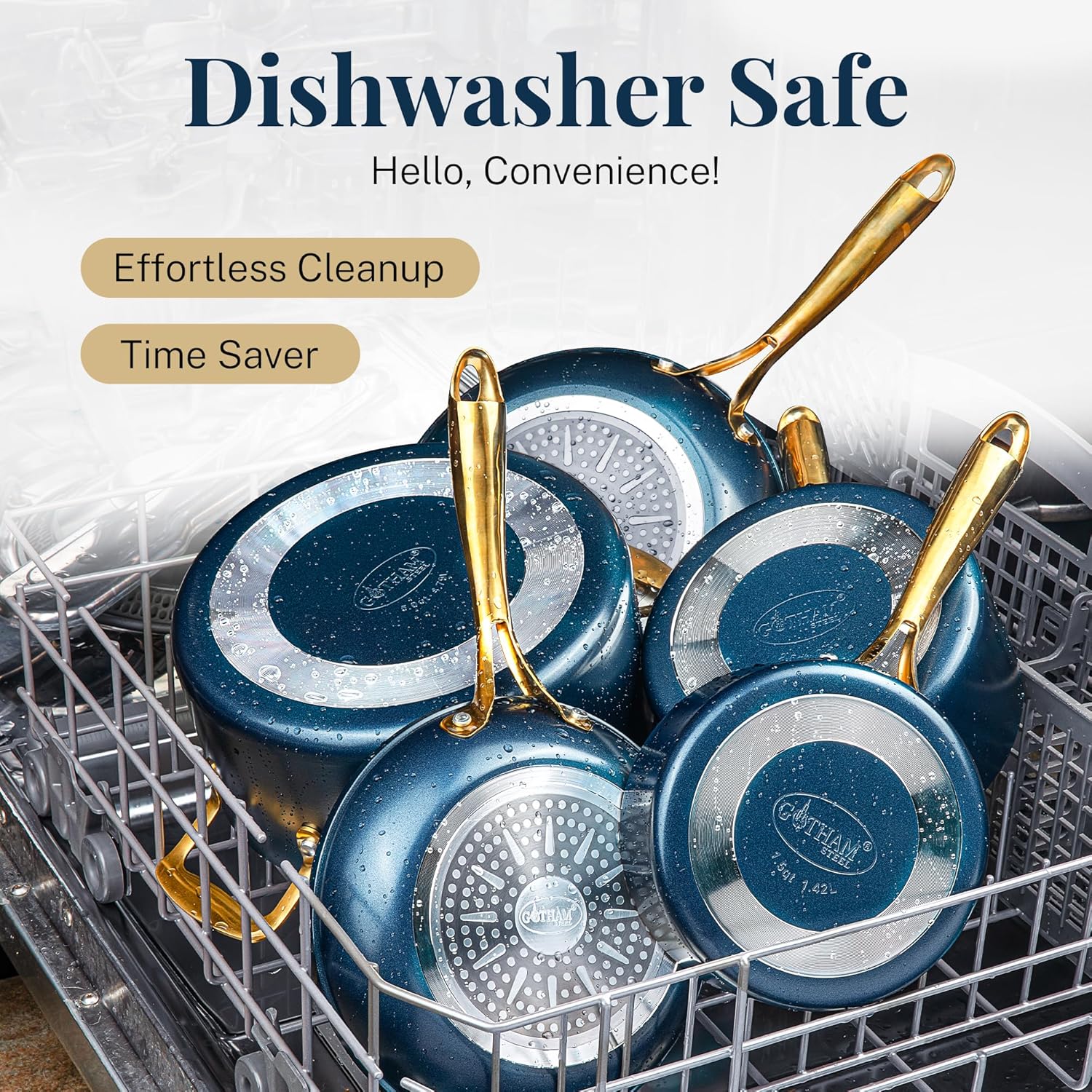 Gotham steel 12 pc ceramic pots and pans