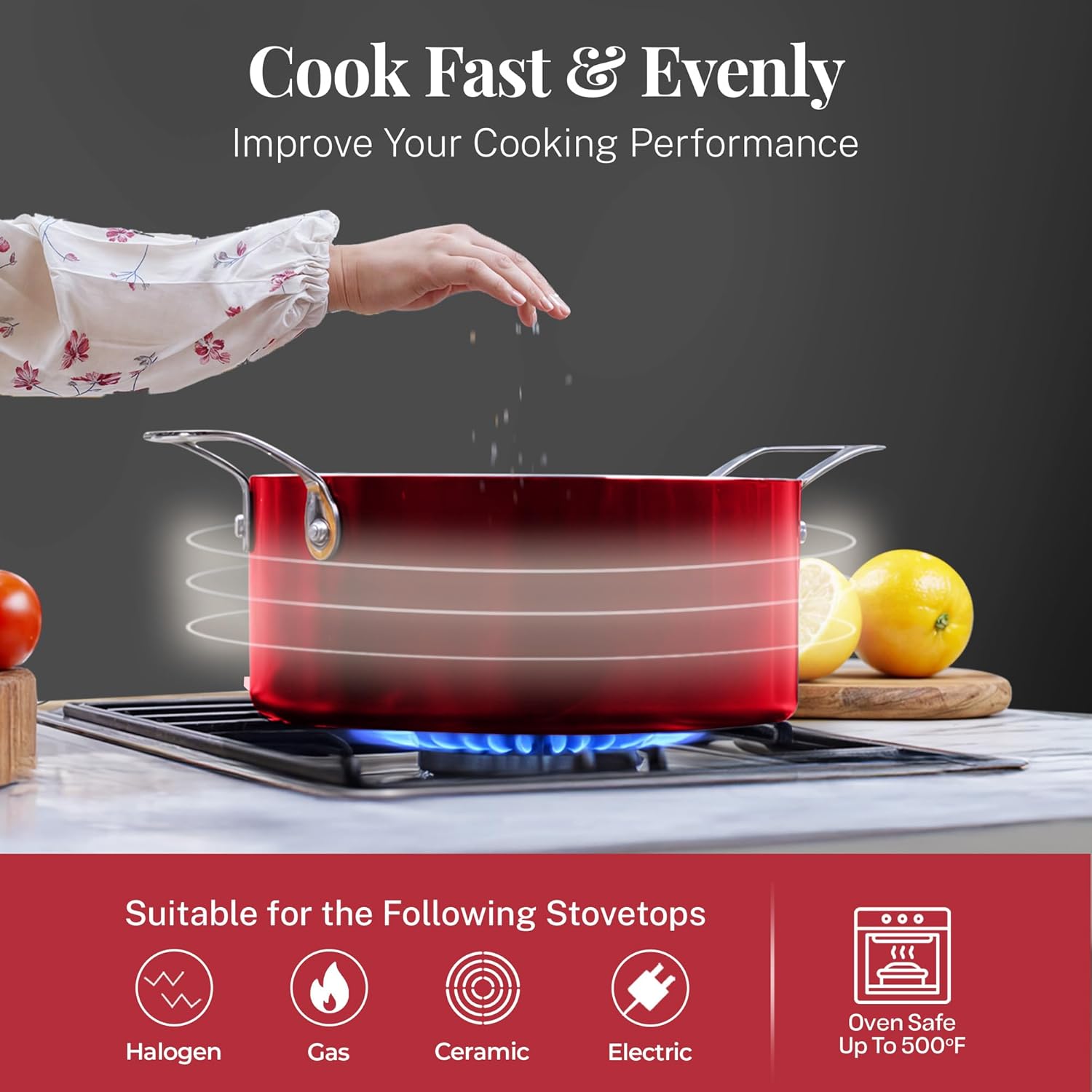 Gotham steel 20 pc ceramic cookware set review