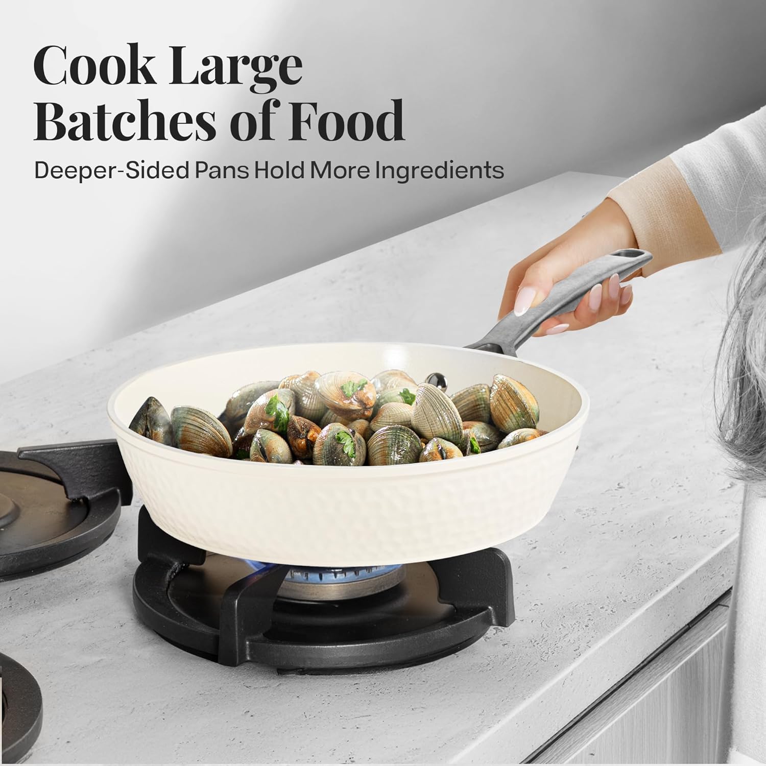 Gotham steel hammered cookware set review