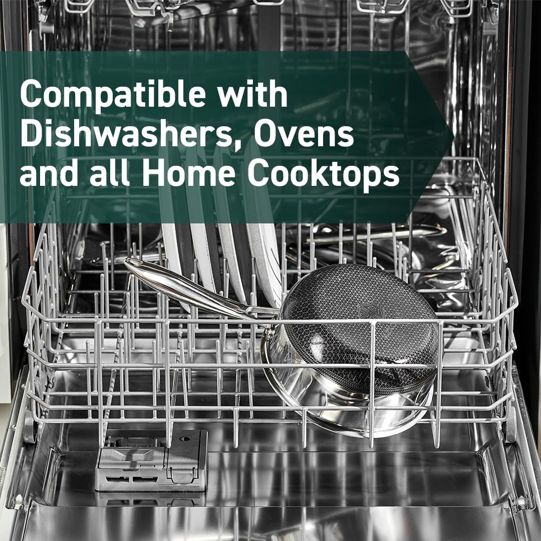 Hexclad hybrid nonstick 6-piece pot set review