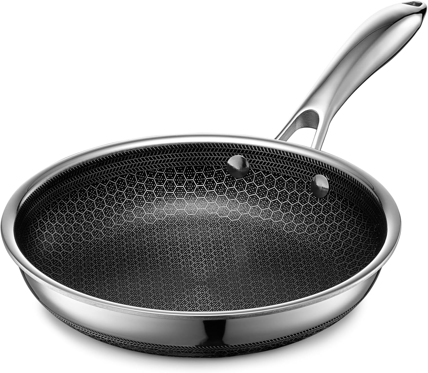 Hexclad hybrid nonstick frying pan 8-inch review
