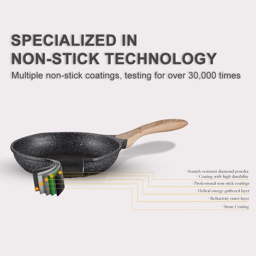 Jeetee kitchen pots and pans set nonstick review