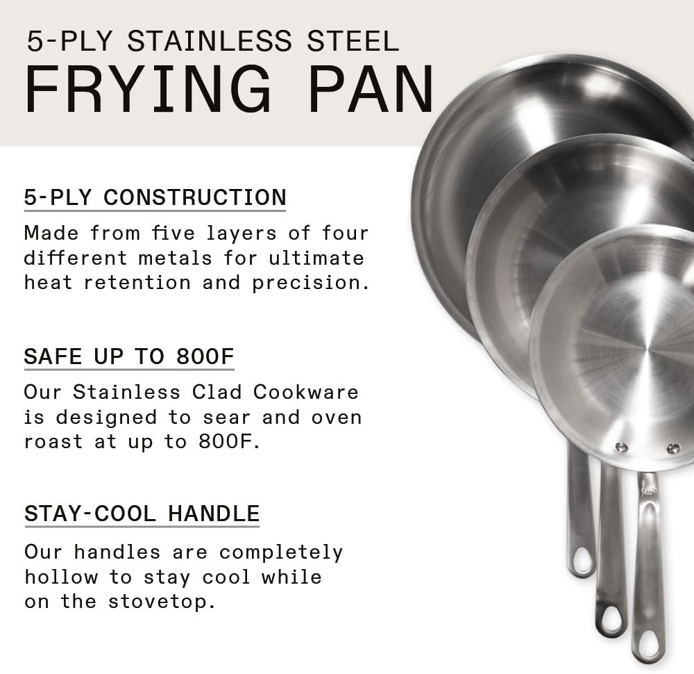 Made in cookware 3-piece frying pan set review