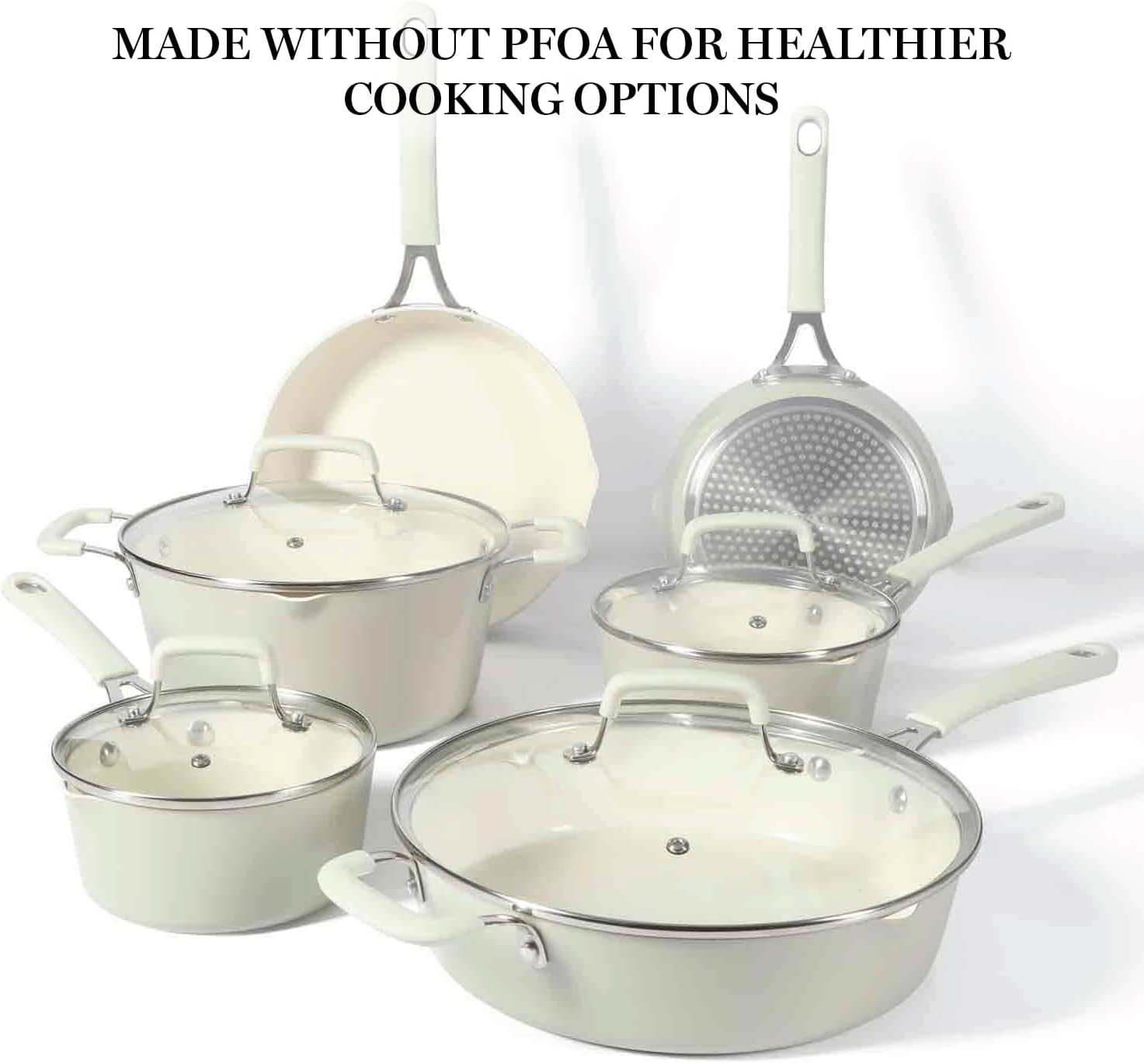 non-toxic cookware - Nice Cookware Martha stewart heathland 10-piece cookware set review