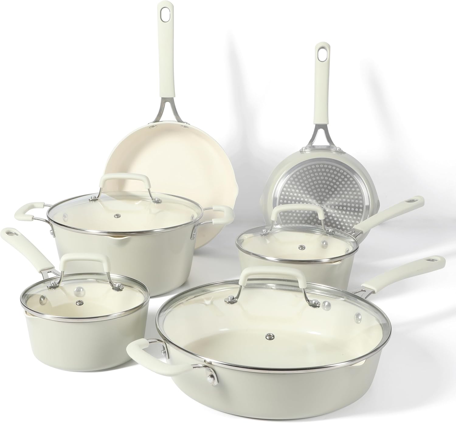 Martha Stewart Heathland 10-Piece Cookware Set Review