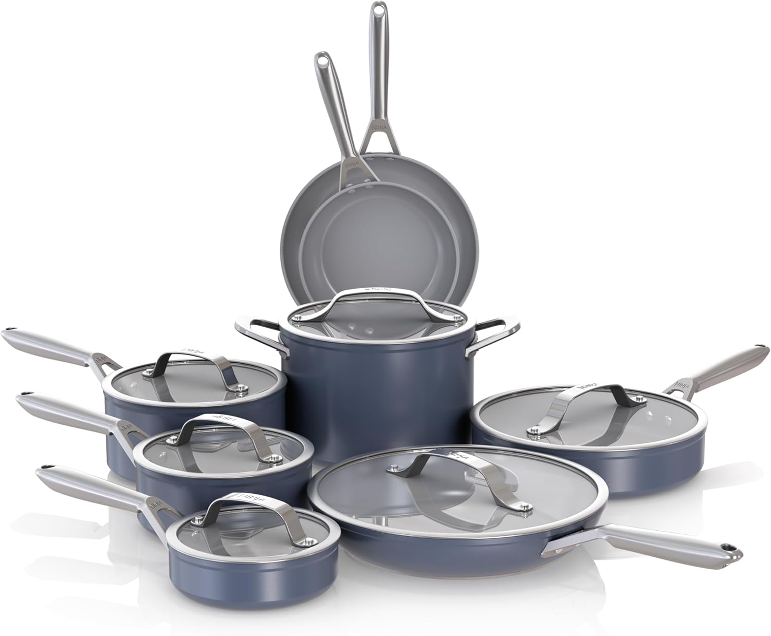 Ninja NeverStick Ceramic Pro 14-Piece Cookware Set Review guide Ninja neverstick ceramic pro 14-piece cookware set review illustration