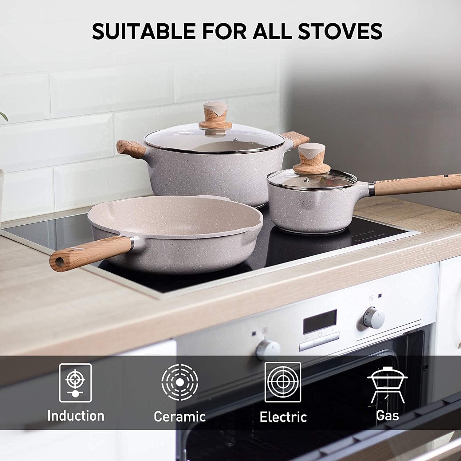 Pans and pots set nonstick review