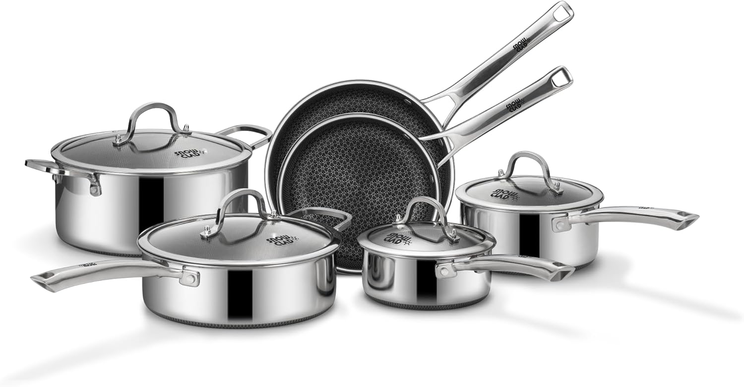 Pots and pans set non stick review