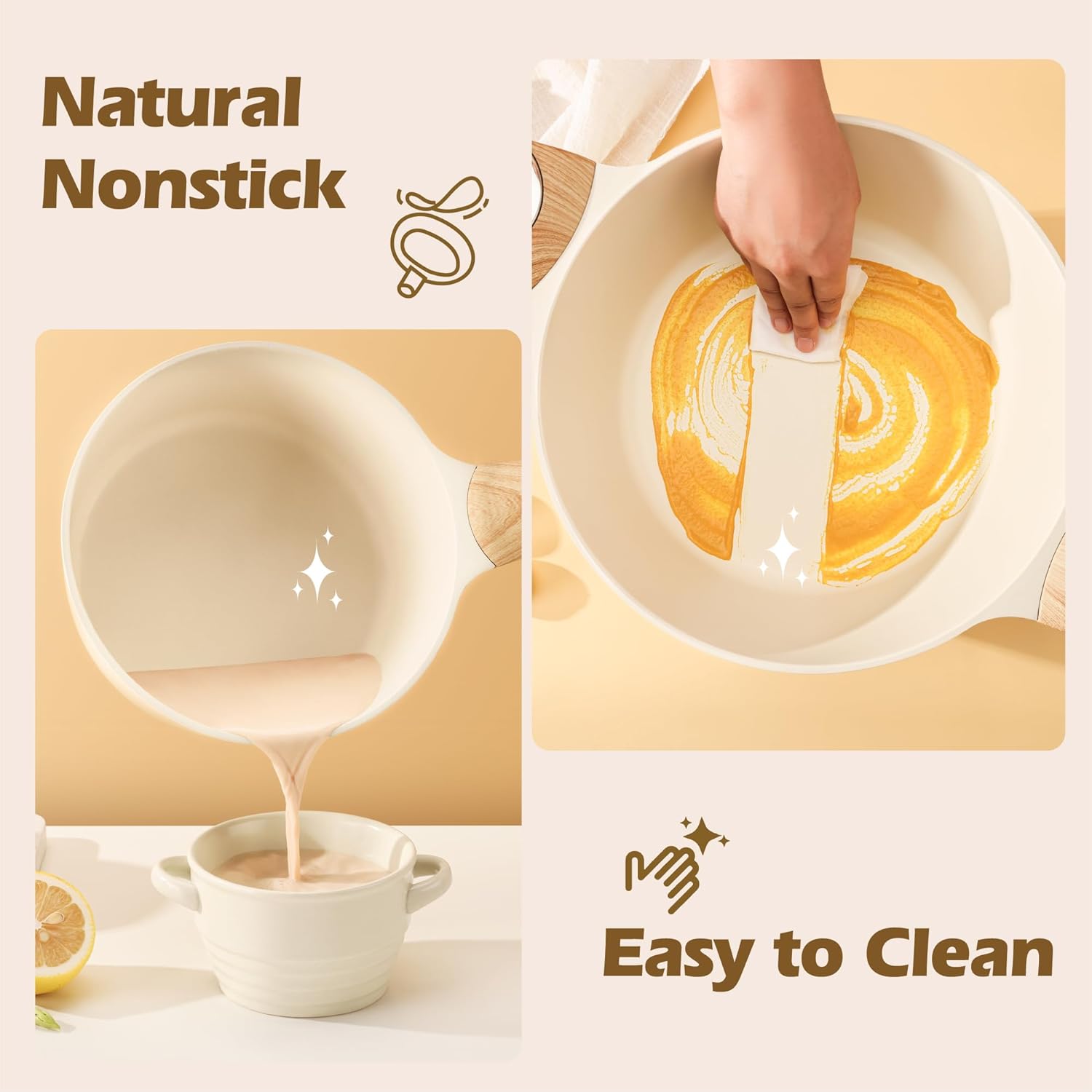 Review: non-toxic healthy non stick kitchen cooking set