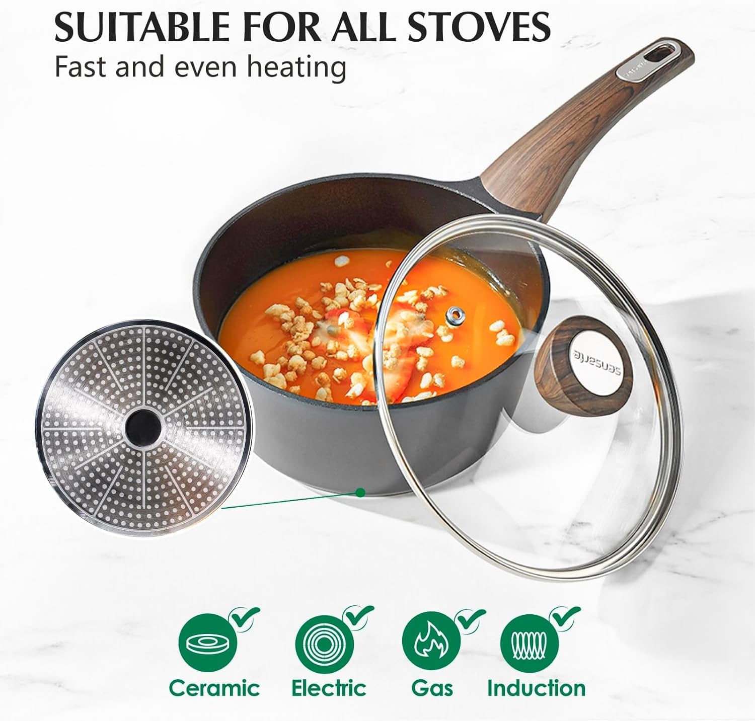 Review: non-toxic healthy non stick kitchen cooking set