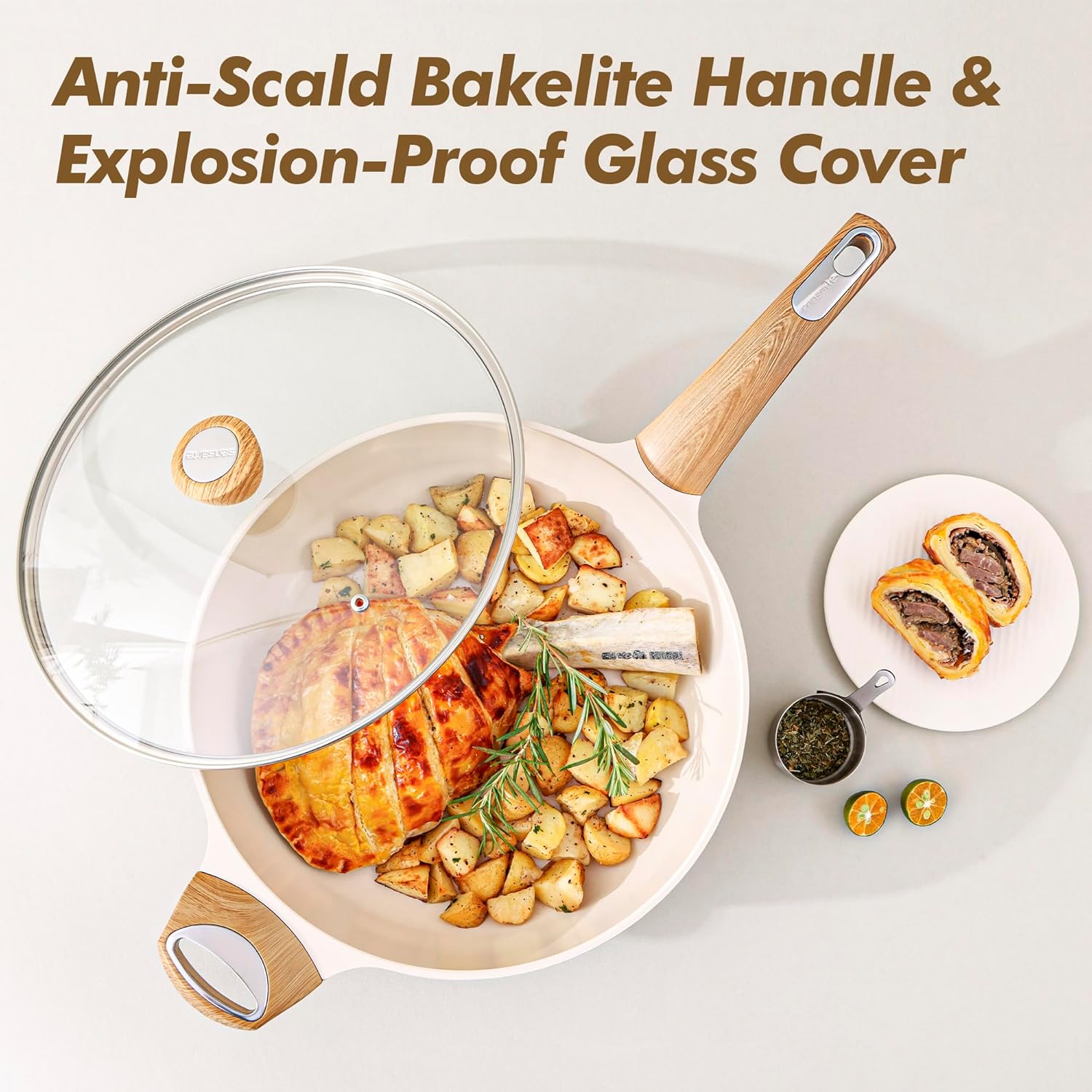 Sensarte ceramic cookware sets review