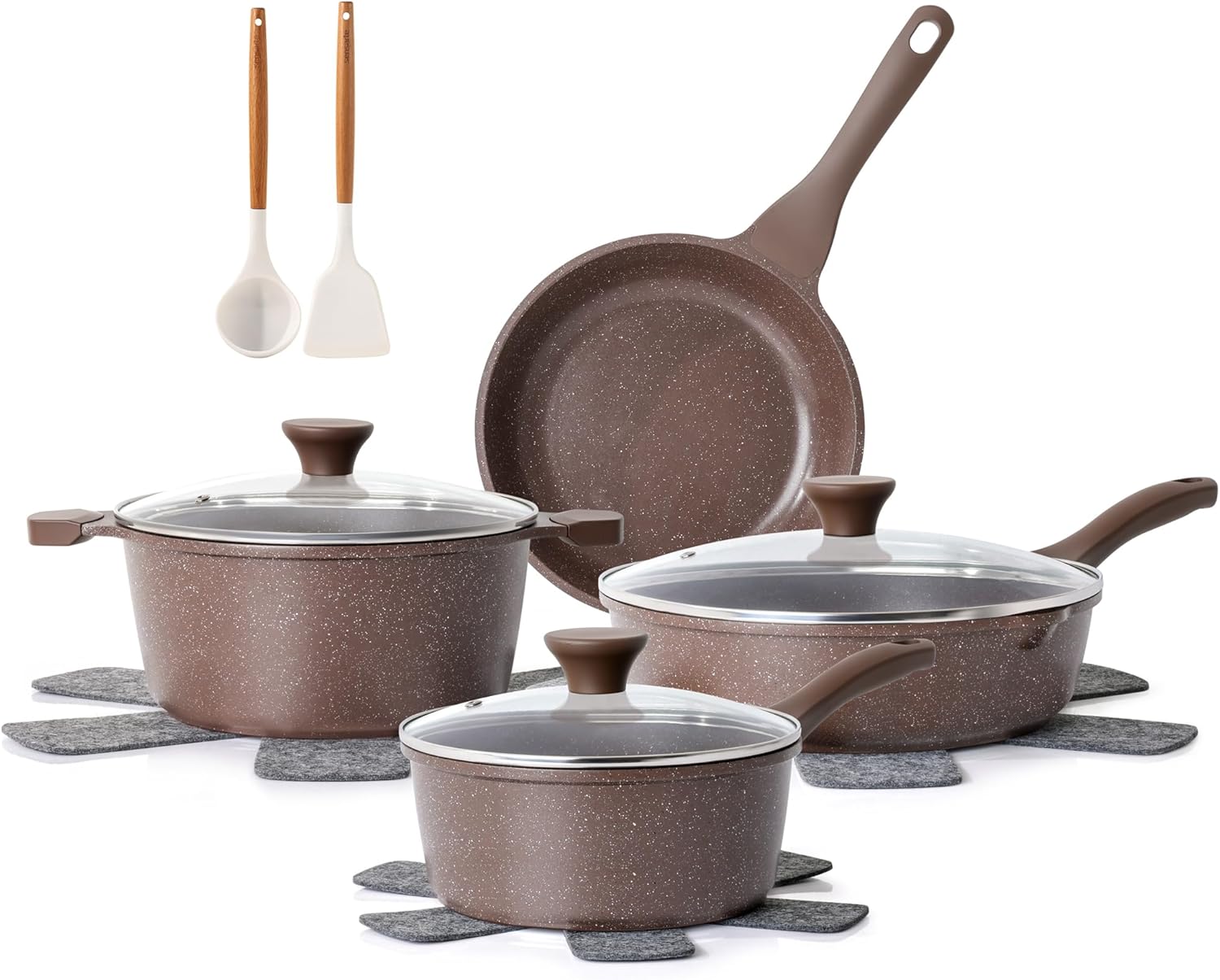Sensarte nonstick cookware set 13-piece review