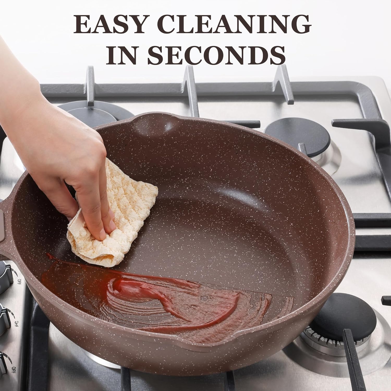 Sensarte nonstick cookware set 13-piece review