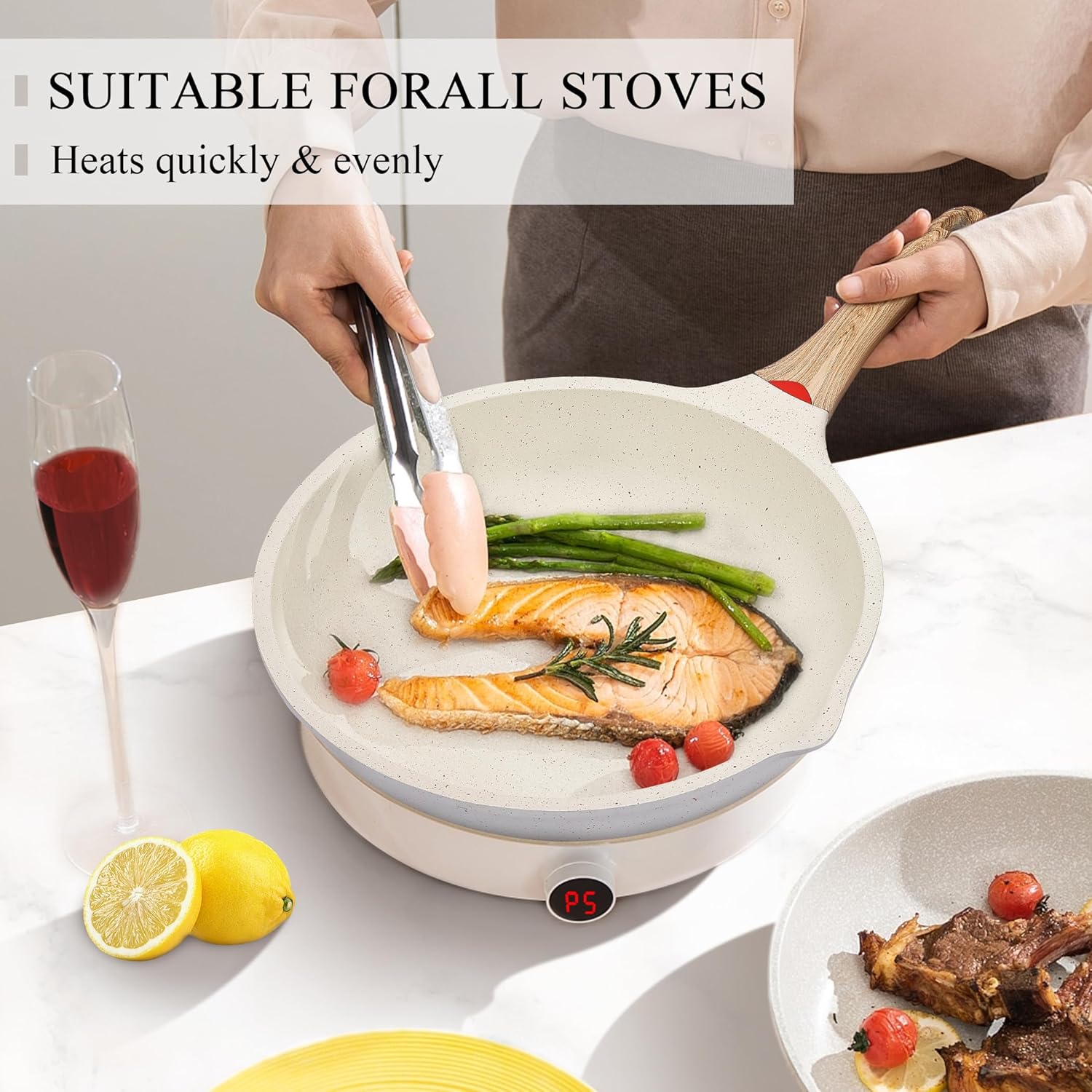 Vinchef nonstick deep frying pan review