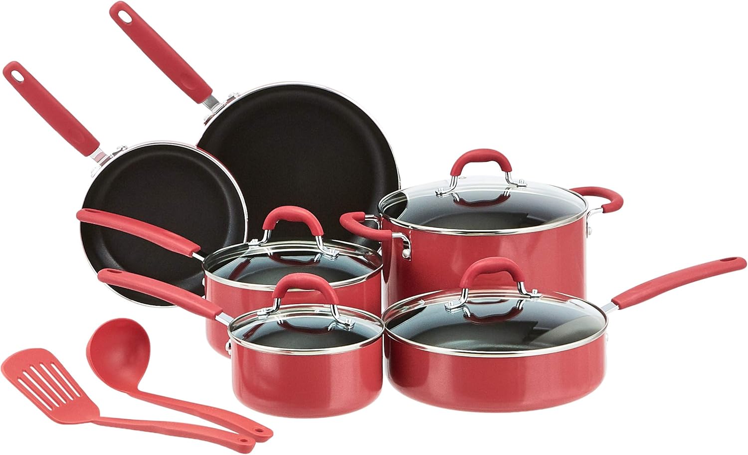 Amazon basics 12-piece hard anodized cookware set review