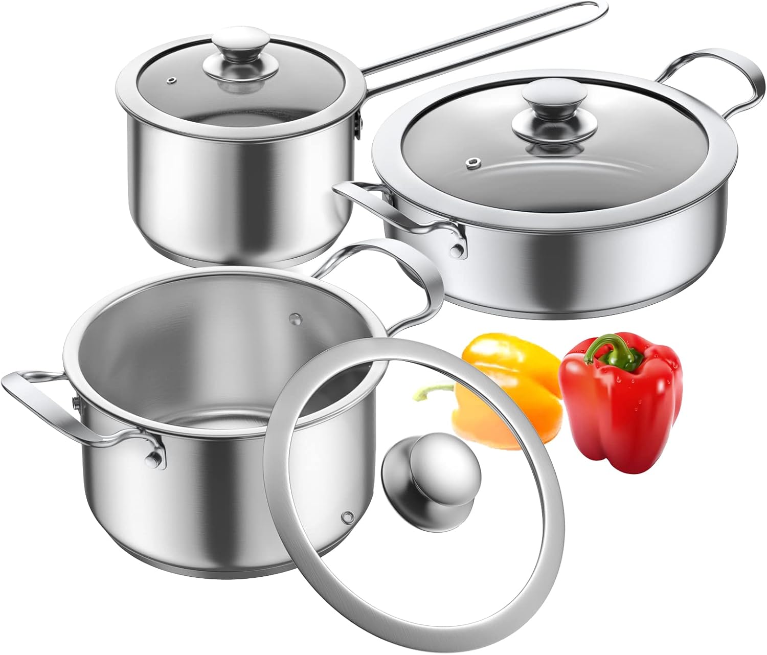 Aufranc stainless steel pots and pans set review