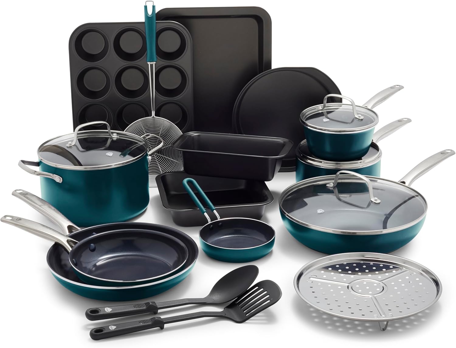 Blue Diamond 20-Piece Cookware and Bakeware Set review