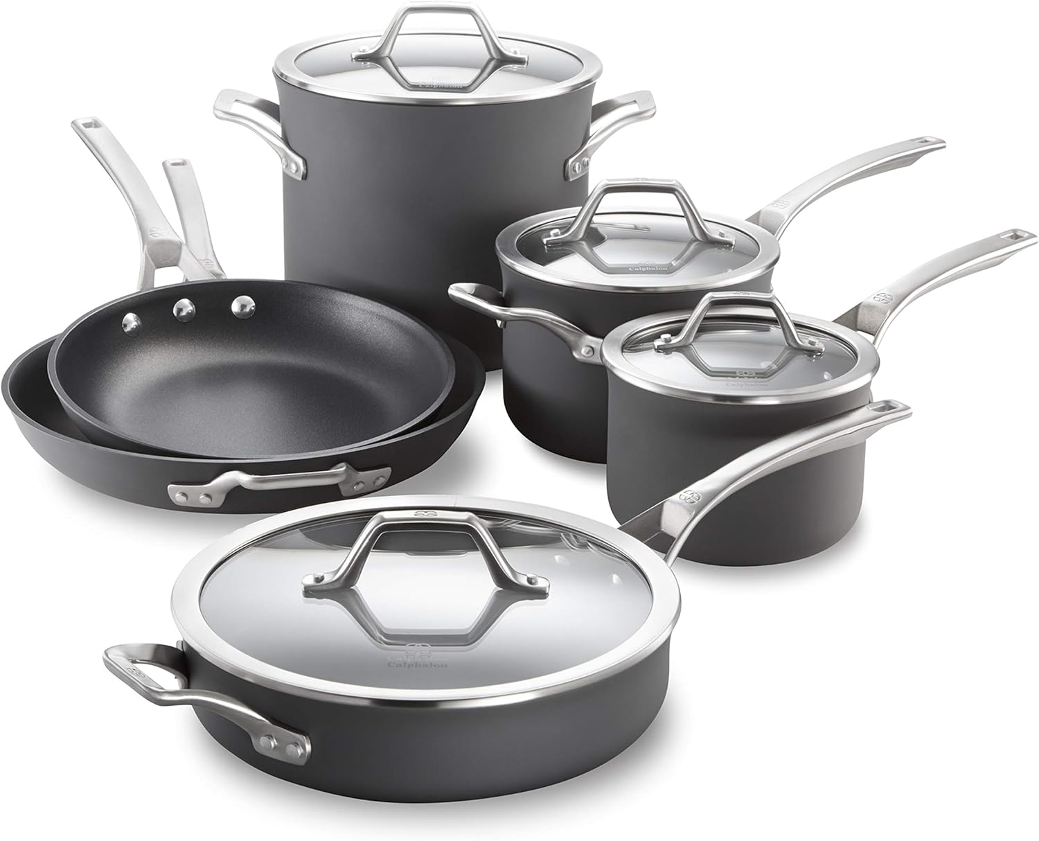 cookware buying guide - Nice Cookware Calphalon 10-piece nonstick kitchen set review