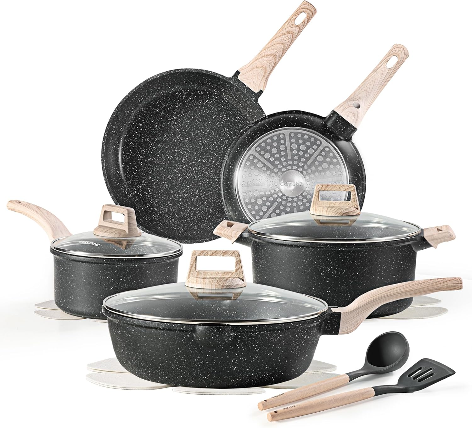 Carote 14pcs pots and pans set review image