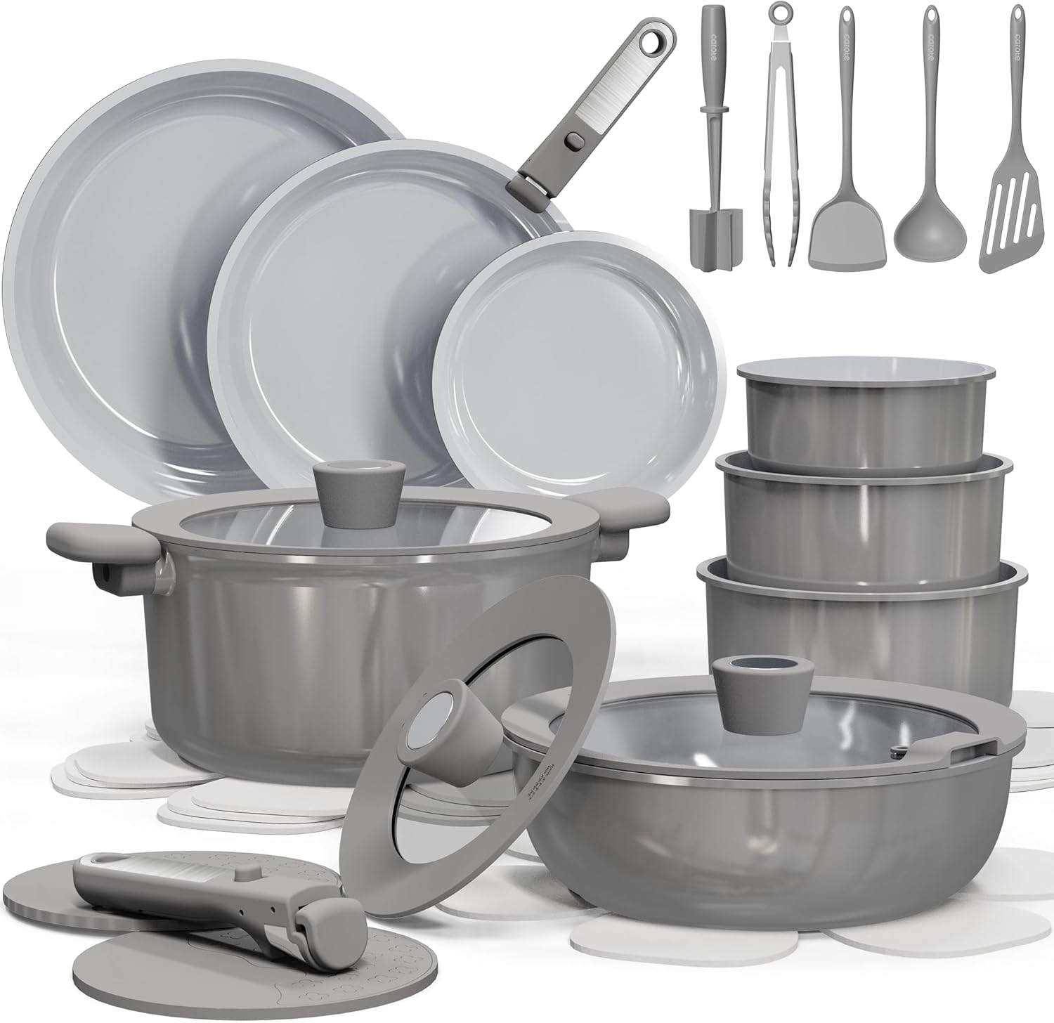 Carote 27pcs ceramic cookware set review