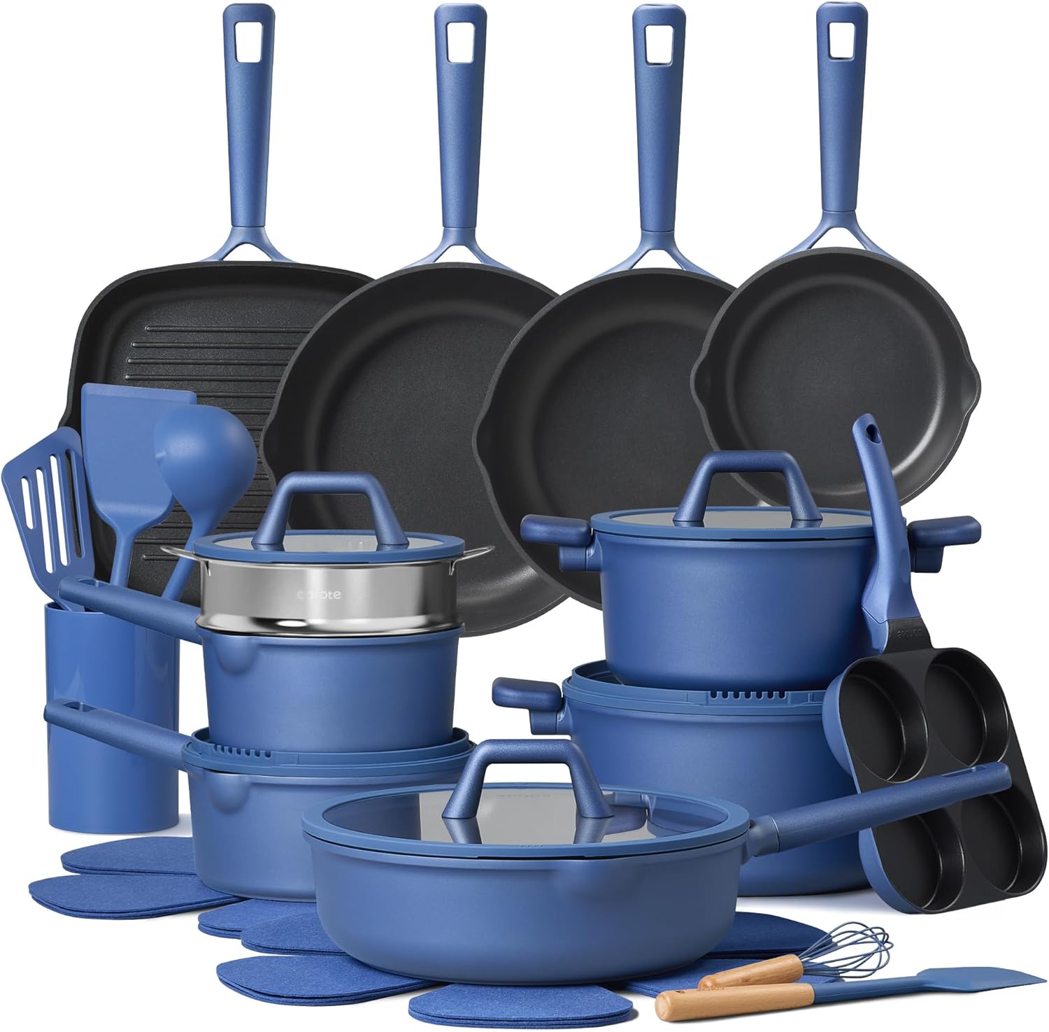 CAROTE 31PCS Nonstick Cookware Set review essentials Carote 31pcs nonstick cookware set review visual