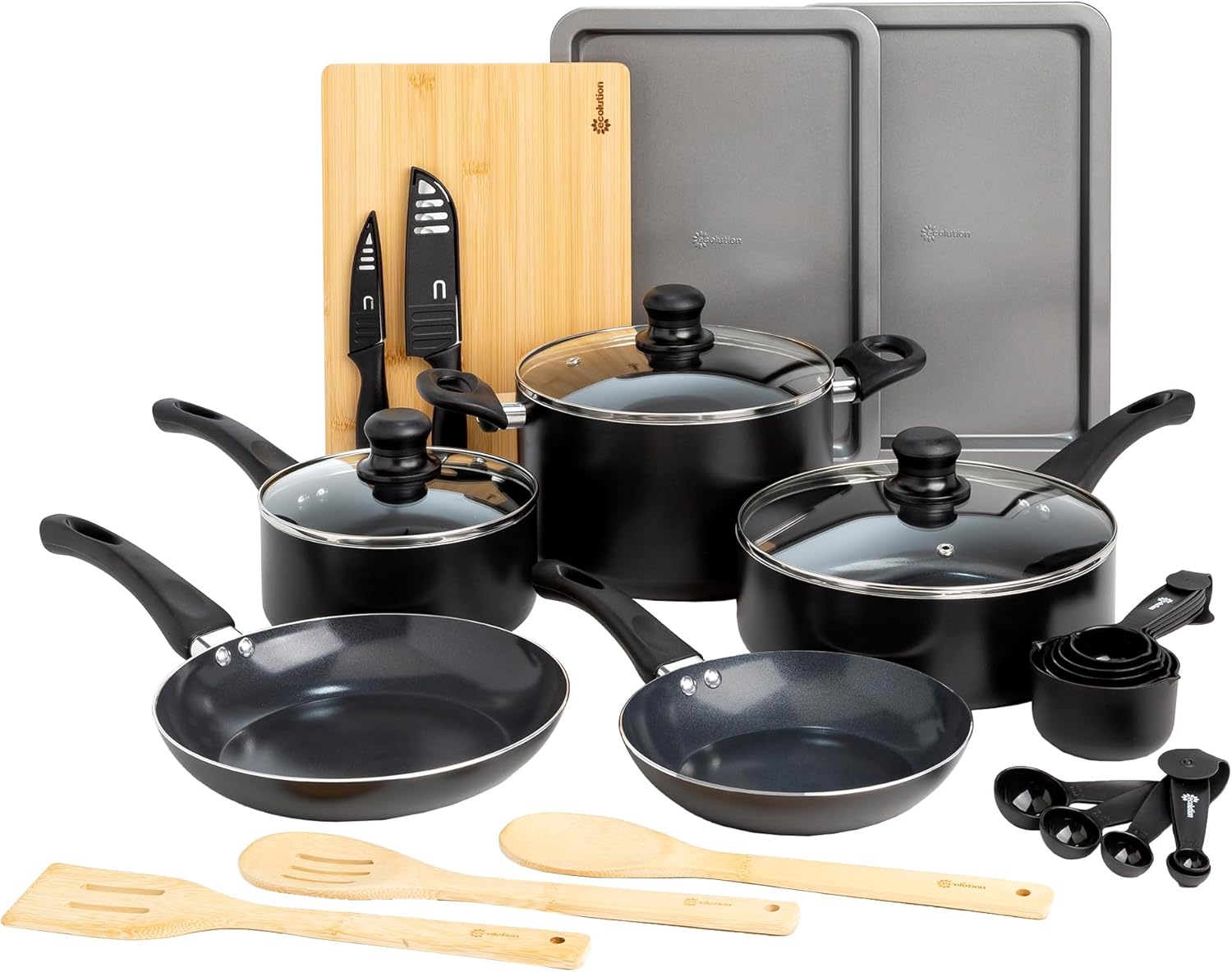 Ecolution easy clean ceramic nonstick cookware set review