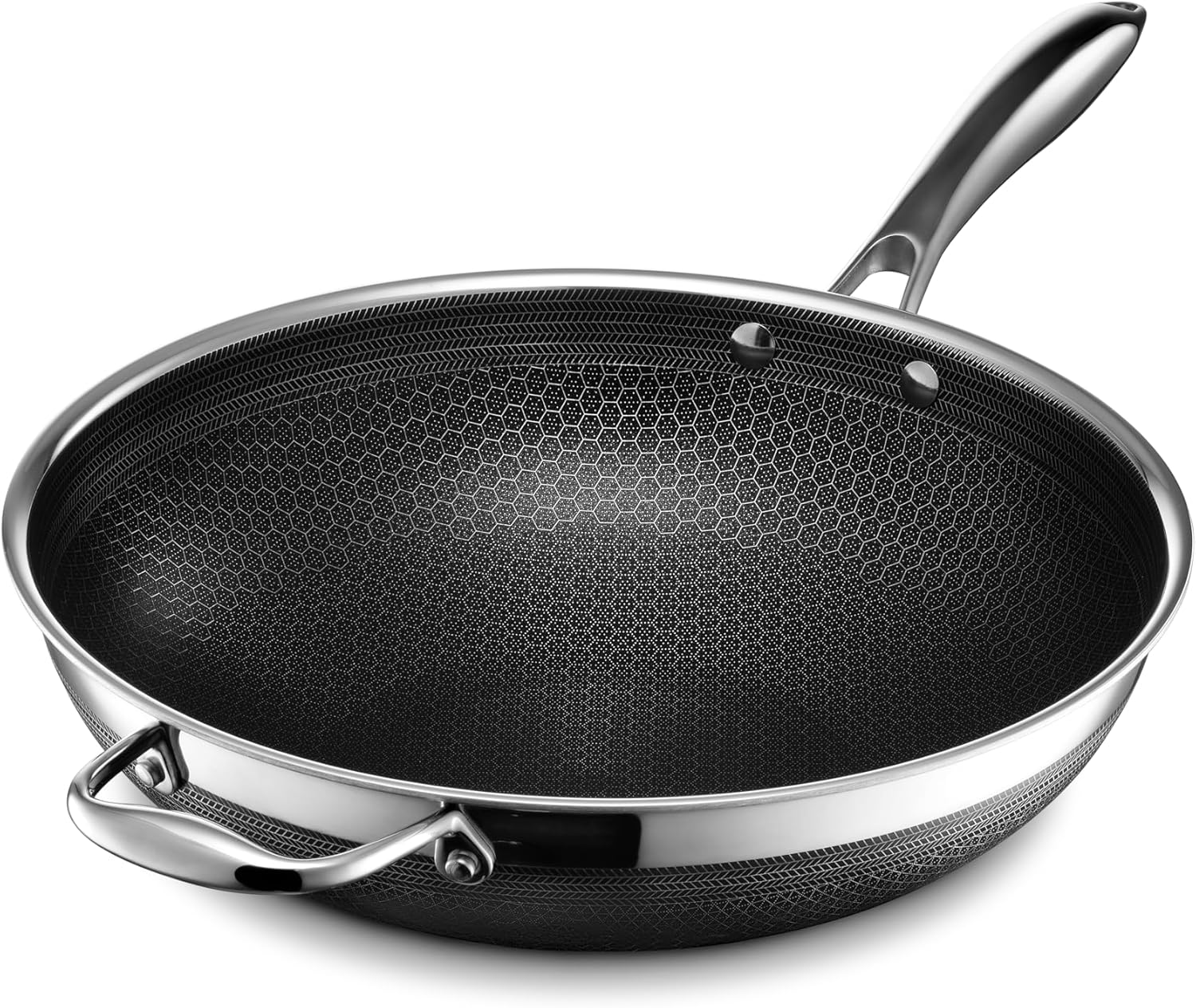 HexClad Hybrid Nonstick 12-Inch Wok review