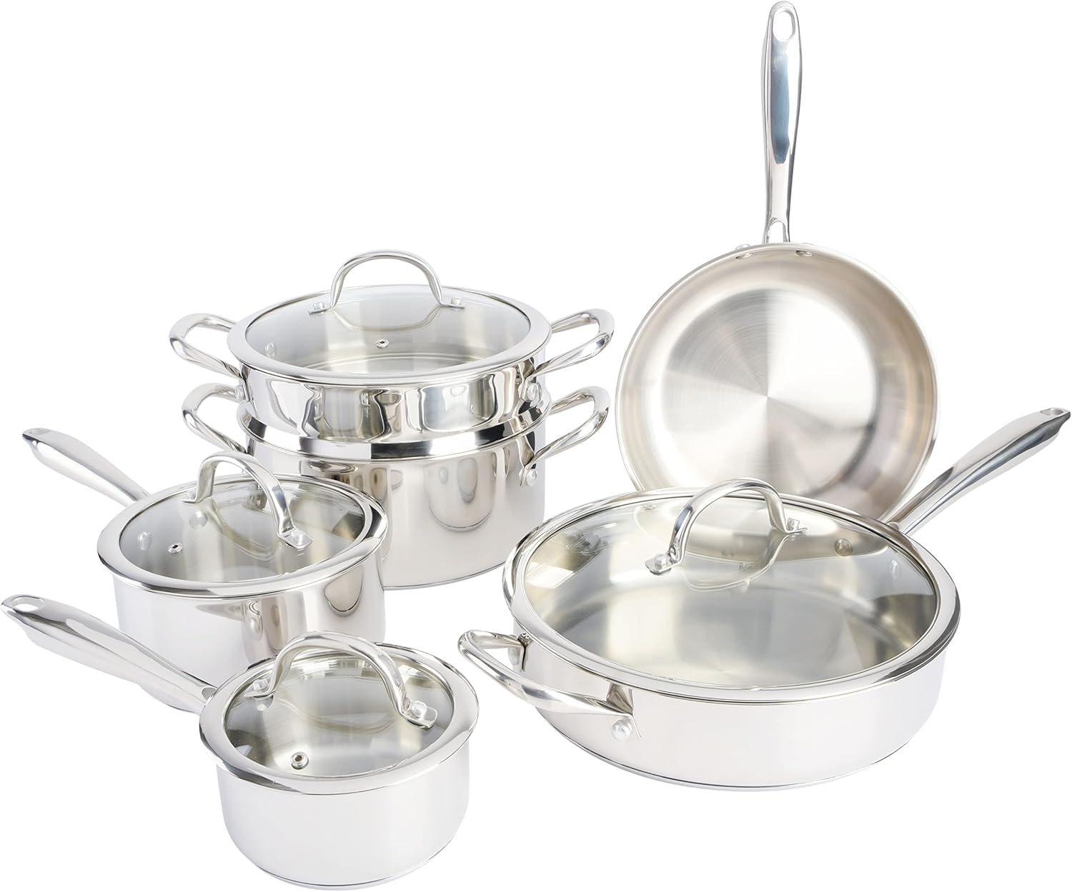 Kenmore elite devon 10-piece cookware set review illustration