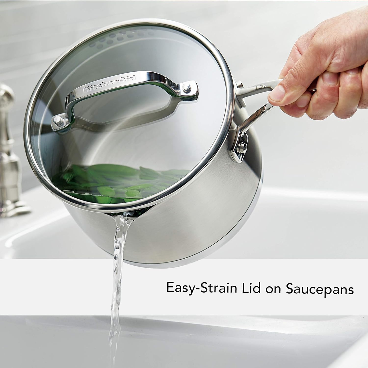 KitchenAid 10-Piece Brushed Stainless Steel Cookware Set review guide Kitchenaid 10-piece brushed stainless steel cookware set review image