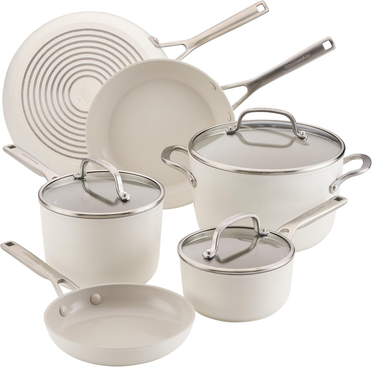 Kitchenaid hard anodized ceramic nonstick 9-piece cookware review