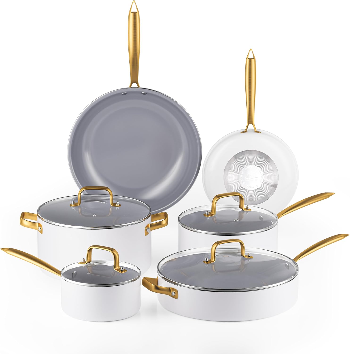 VONIKI Non Toxic Ceramic Cookware Set review tips