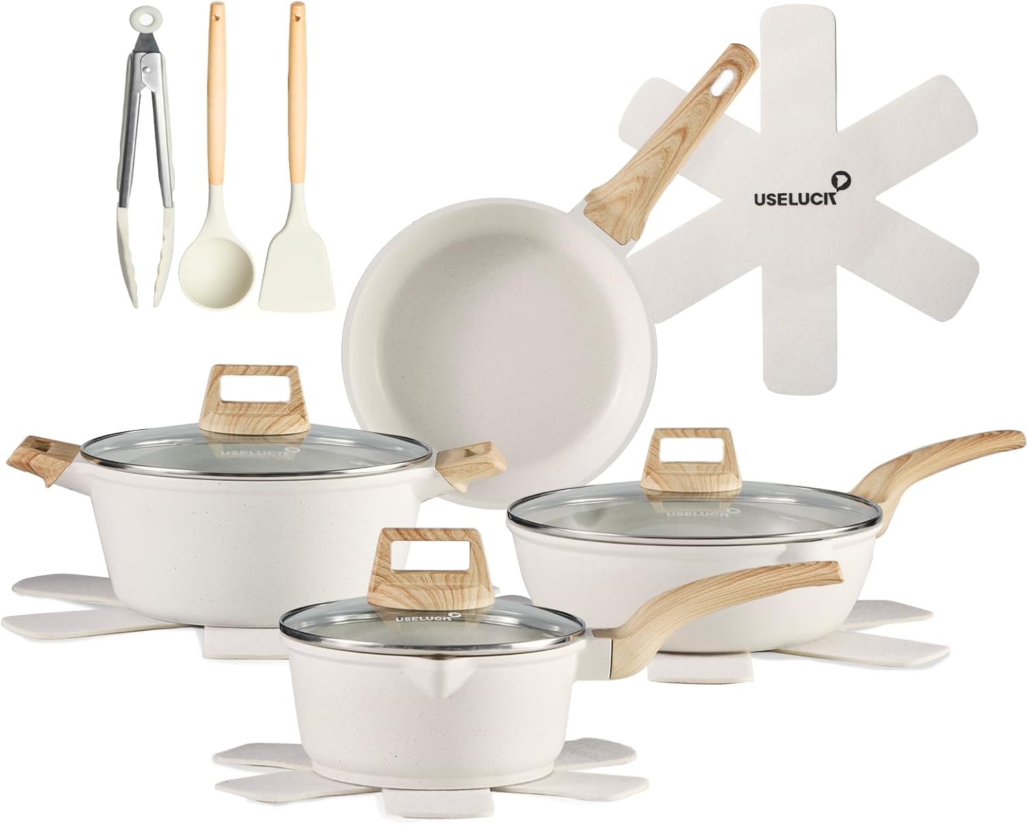 Useluck 14-pc pots & pans set review